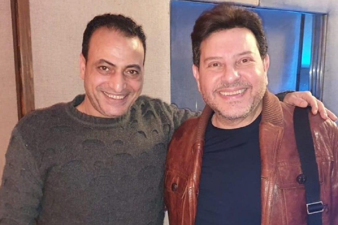 الشاعر ناصر الجيل وهاني شاكر 